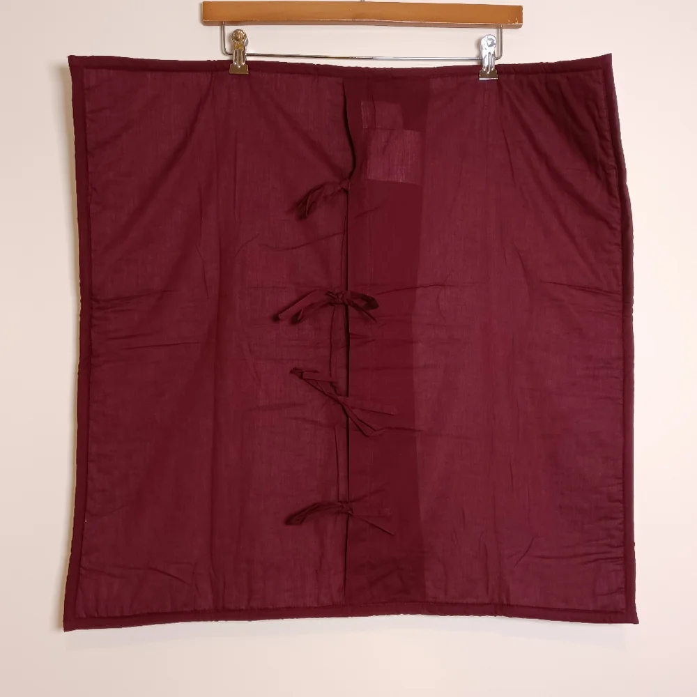 NWOT The Company Store Cotton Voile Euro Shams